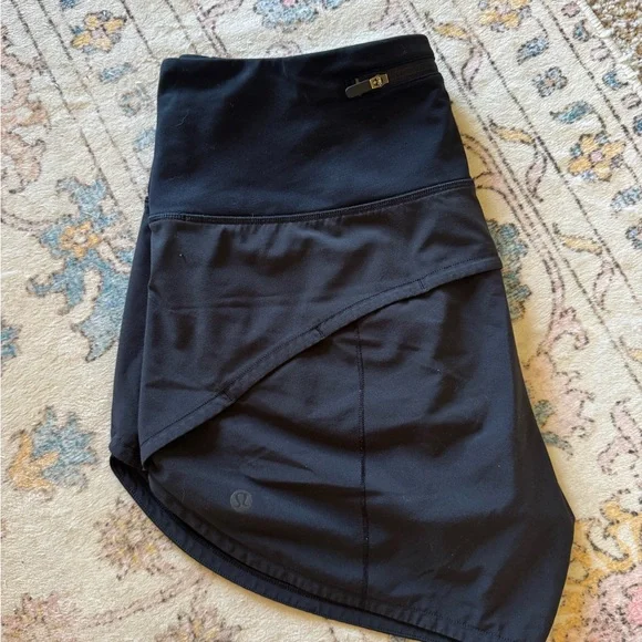 Lulu lemon black speed up high rise shorts - Picture 5 of 6